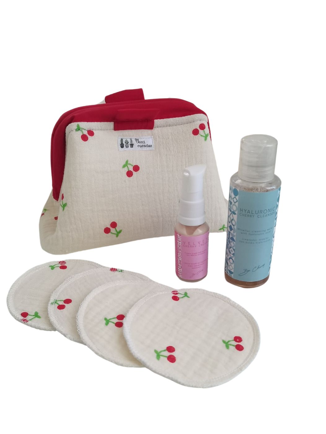 Cherry Beauty Pack – cosmética natural antioxidante con cereza en neceser reutilizable
