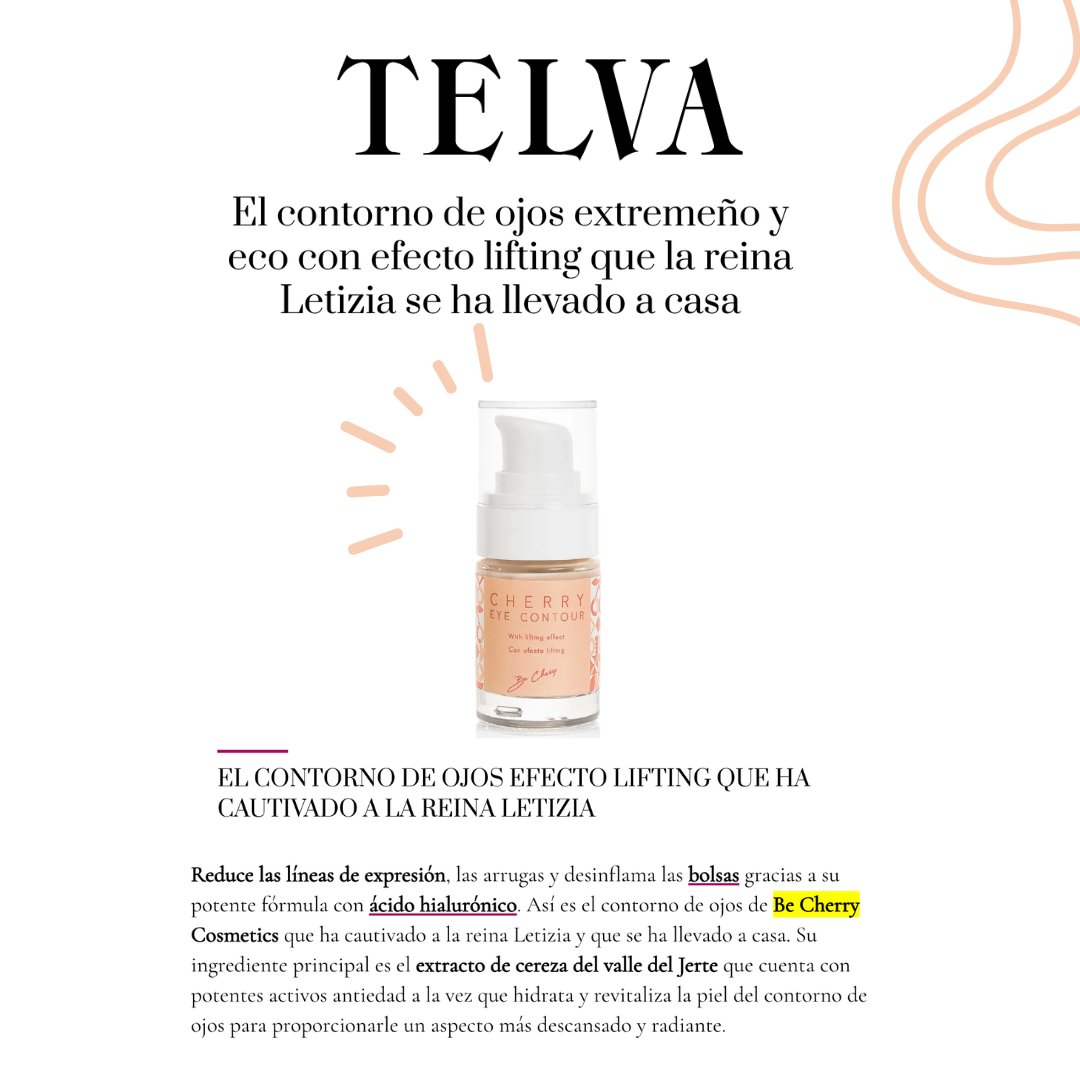 El contorno de ojos extremeño y eco con efecto lifting que la reina Letizia se ha llevado a casa