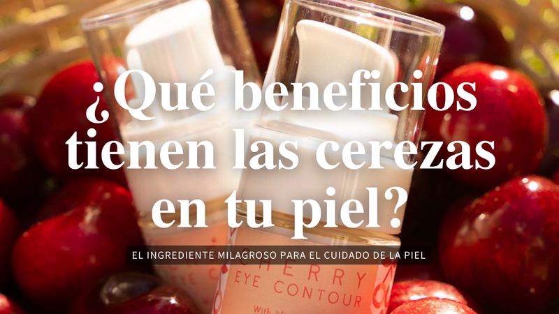 What benefits do cherries have on your skin?