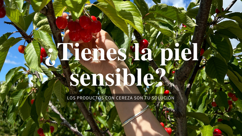 Do you have sensitive skin? Cherry products are your solution