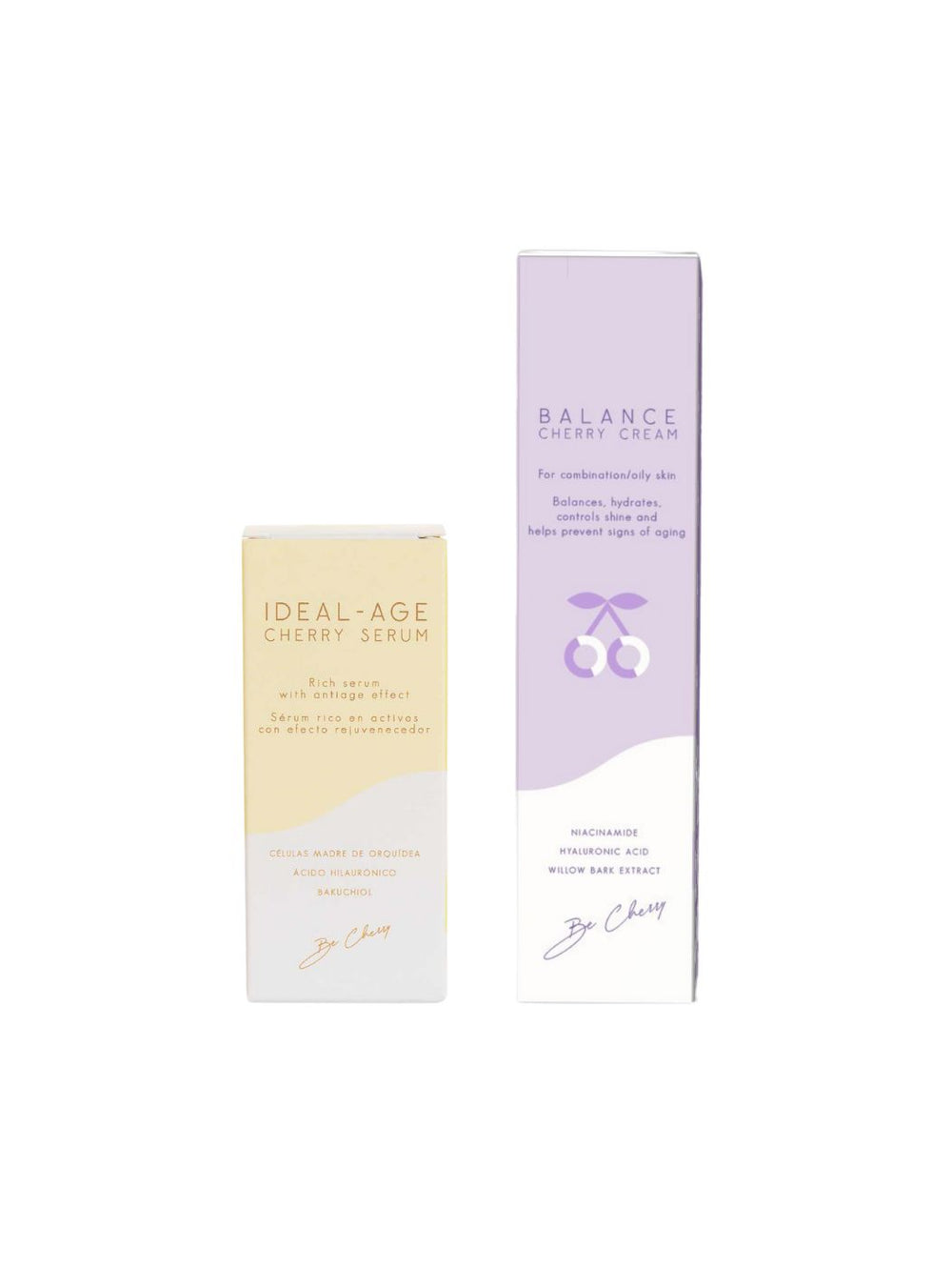 Balance cherry cream + ideal age cherry serum