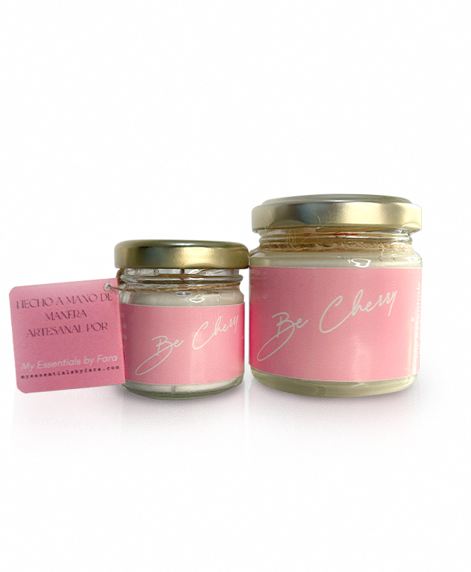 pack velas cereza be cherry