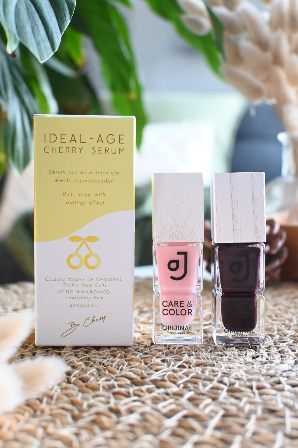 Coffret Fruité Be Cherry x Orijinal | Sérum + Vernis Naturels 