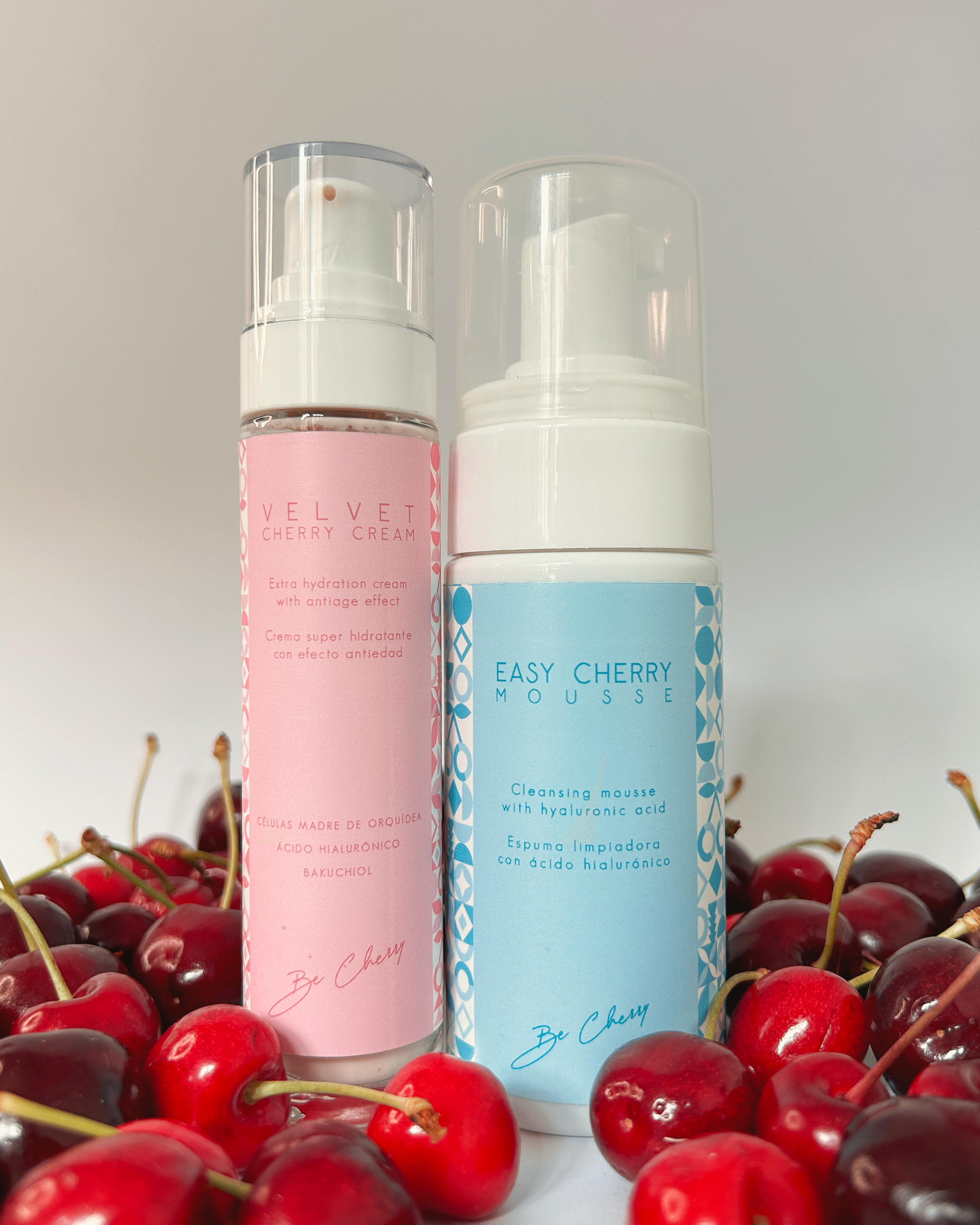 pack mousse y crema hidratante para pieles secas cosmética 100% natural